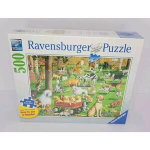 At the Dog Park 500 Large Piece Jigsaw Puzzle by Ravensburger New Sealed